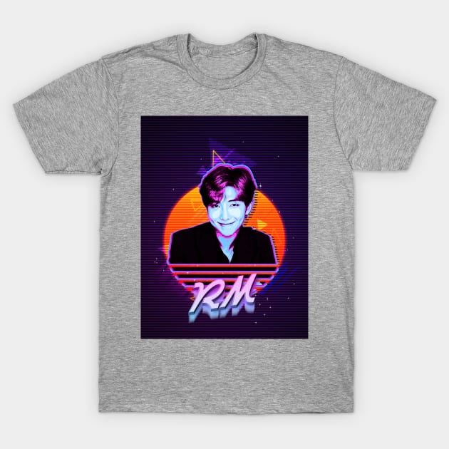 Kim Namjoon Retro T-Shirt by NotoriousMedia